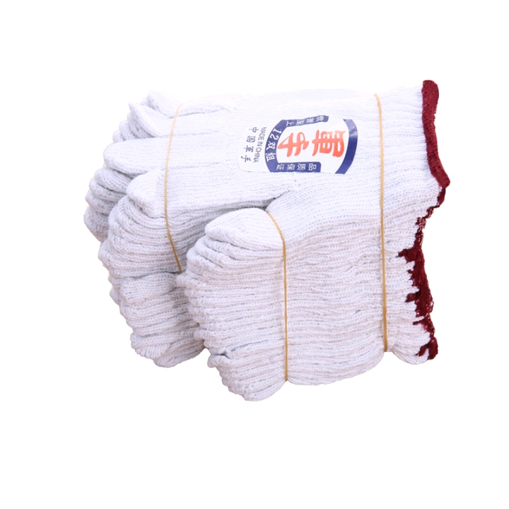 Cotton hand gloves